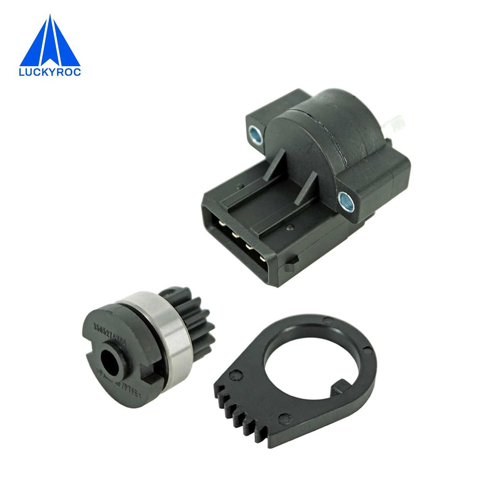 

LUCKYROC Forklift Parts Potentiometer Gear Set 7916400159 3505274700 0009739204 for Linde 386-02 387-01 1275-01 1276-01 391-02