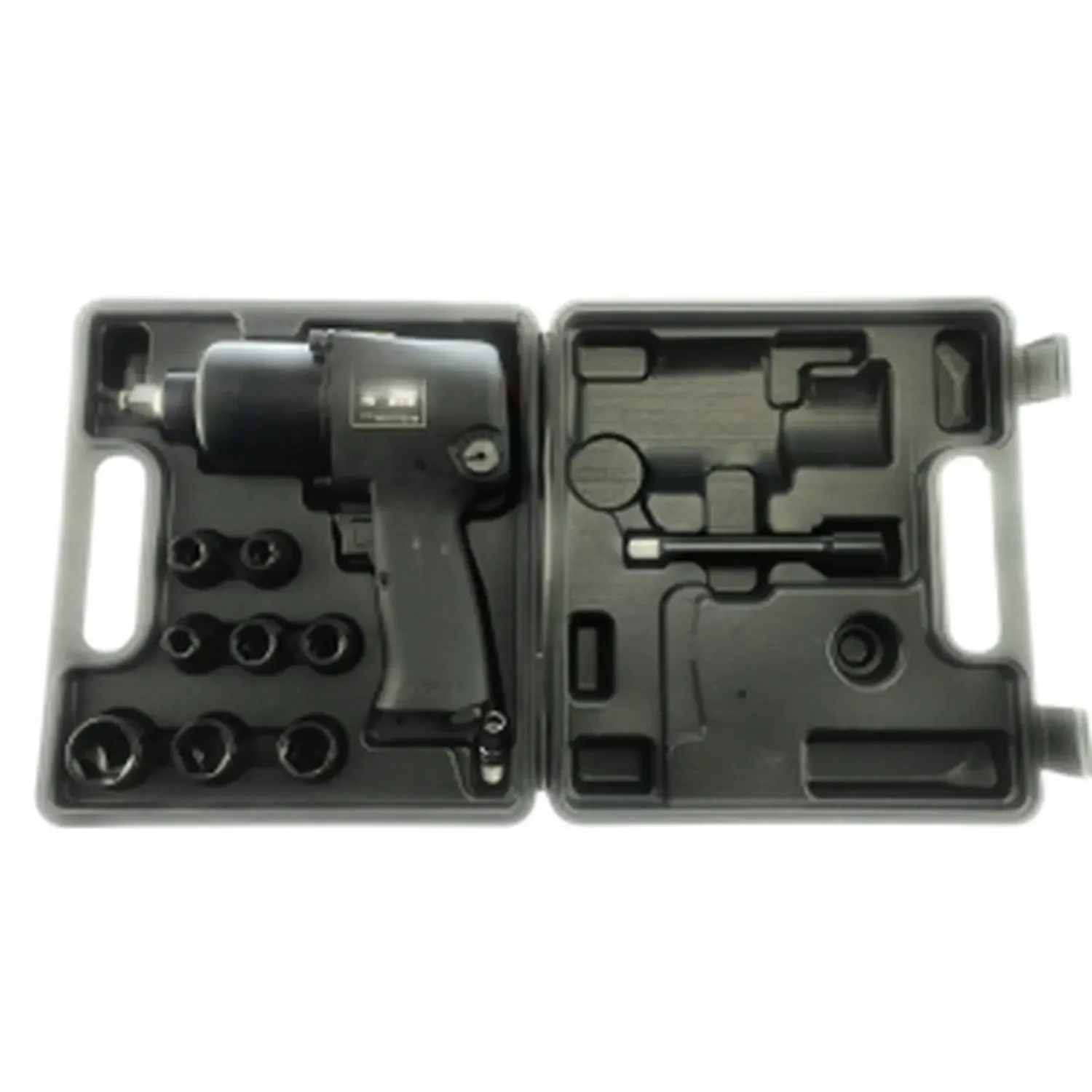 SATA Impact Gun and Cup Set, MAX 660NM 1/2 Torque, MOD-NF282, 8 chaves incluídas