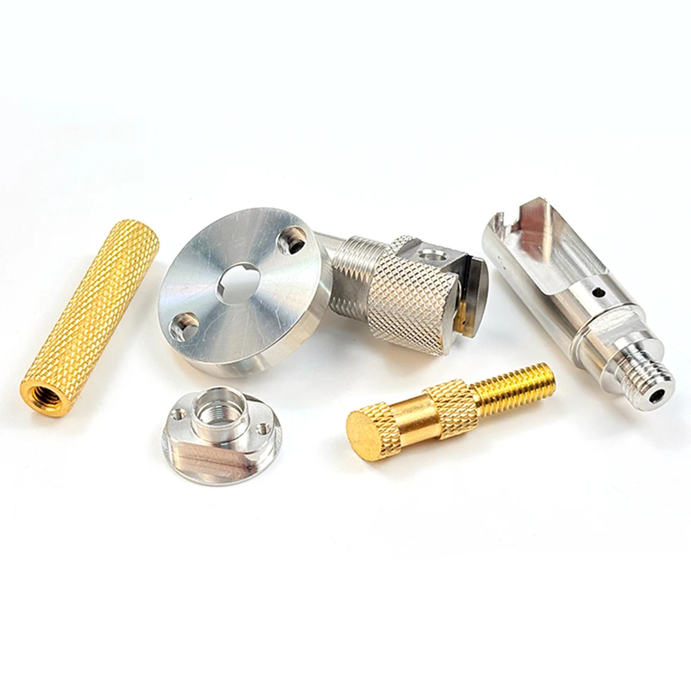 Custom CNC Precision Machining of Aluminum, Copper, and Stainless Steel; Non-standard Mechanical Components; 5-Axis CNC Brass
