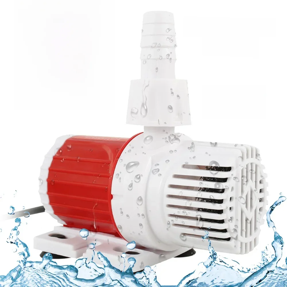1000L/H 10W Zatapialna pompa wodna DC 12V Pompa wodna do fontanny z wysokim podnoszeniem 16,4 stopy do akwarium Fontanna do stawu Nowość — zdjęcie 2