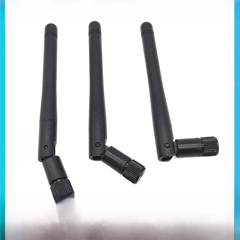 1 szt. Antena WIFI 2,4G 2,4 GHz router sieci bezprzewodowej o wysokim wzmocnieniu Antena 3DBI złącze męskie SMA — zdjęcie 2