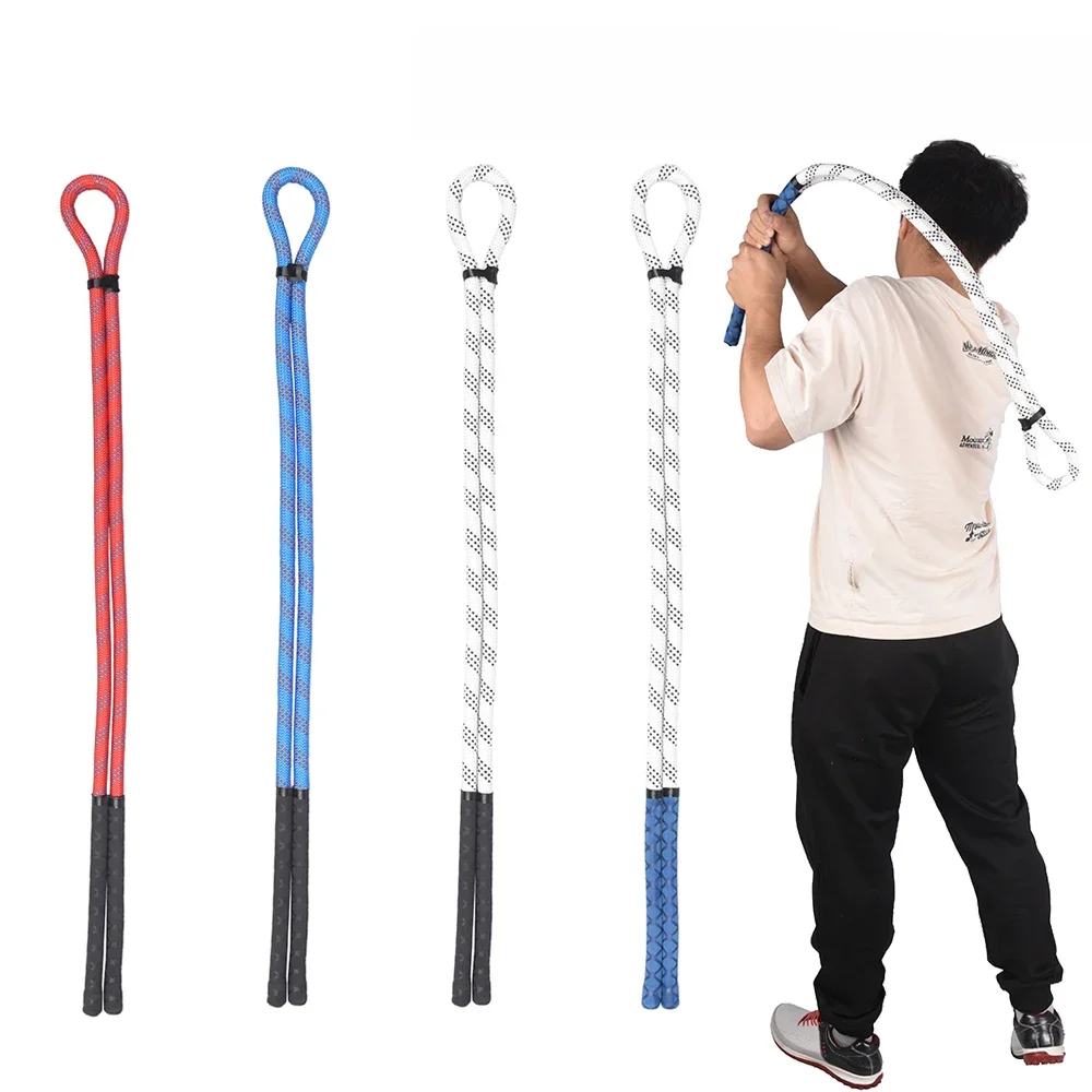 Golf Swing Power Rope Golf Gesture Correction Rope Przenośna lina do ćwiczeń golfowych Swing Trainer dla początkujących — zdjęcie 2