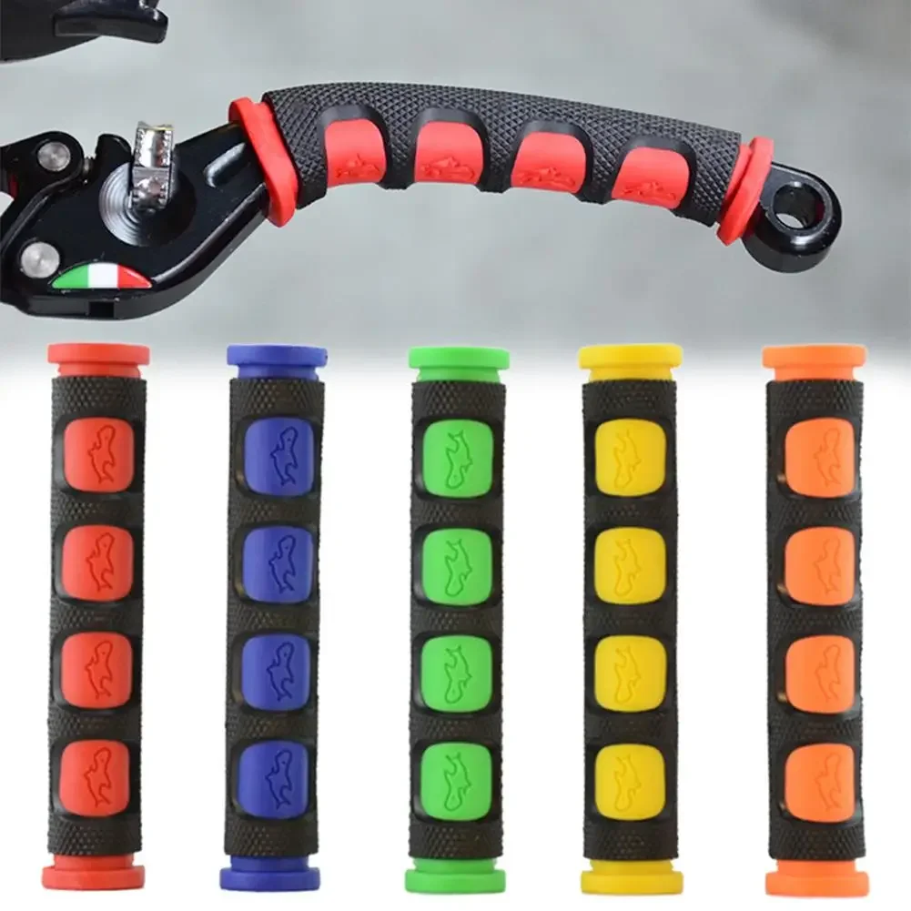 AliExpress Soft Anti Slip Durable Brake Handle Silicone Sleeve Motorcycle Bicycle Protection Cover Protective Handlebar Accessories