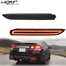 (2) OEM JDM 3D Optic Style LED Bumper Reflector Lights For Lexus & Toyota Replacing Stock Bumper Reflective Lens