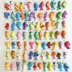 Original Mini TPR Soft Stikeez Ventouse Figure Figurine Fruit Vegetable Food Animal Fish Lidl Happy Home Toy Gift