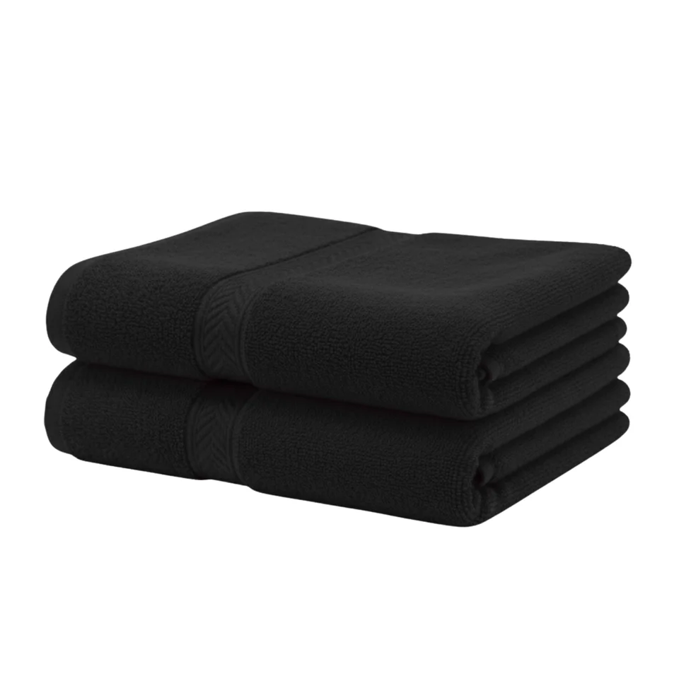 Pack of 2 Soft Absorbent Hand Towels