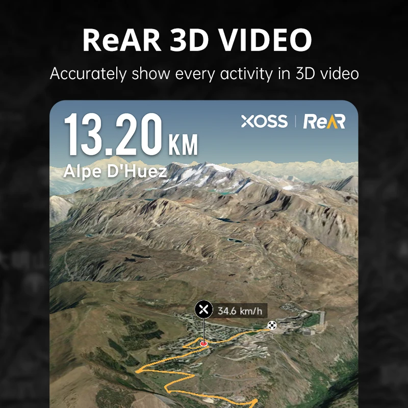 XOSS خريطة الملاحة NAV دراجة الكمبيوتر اللاسلكية الدراجات GPS عداد السرعة مقاوم للماء بلوتوث ANT + أجهزة استشعار سرعة الإيقاع