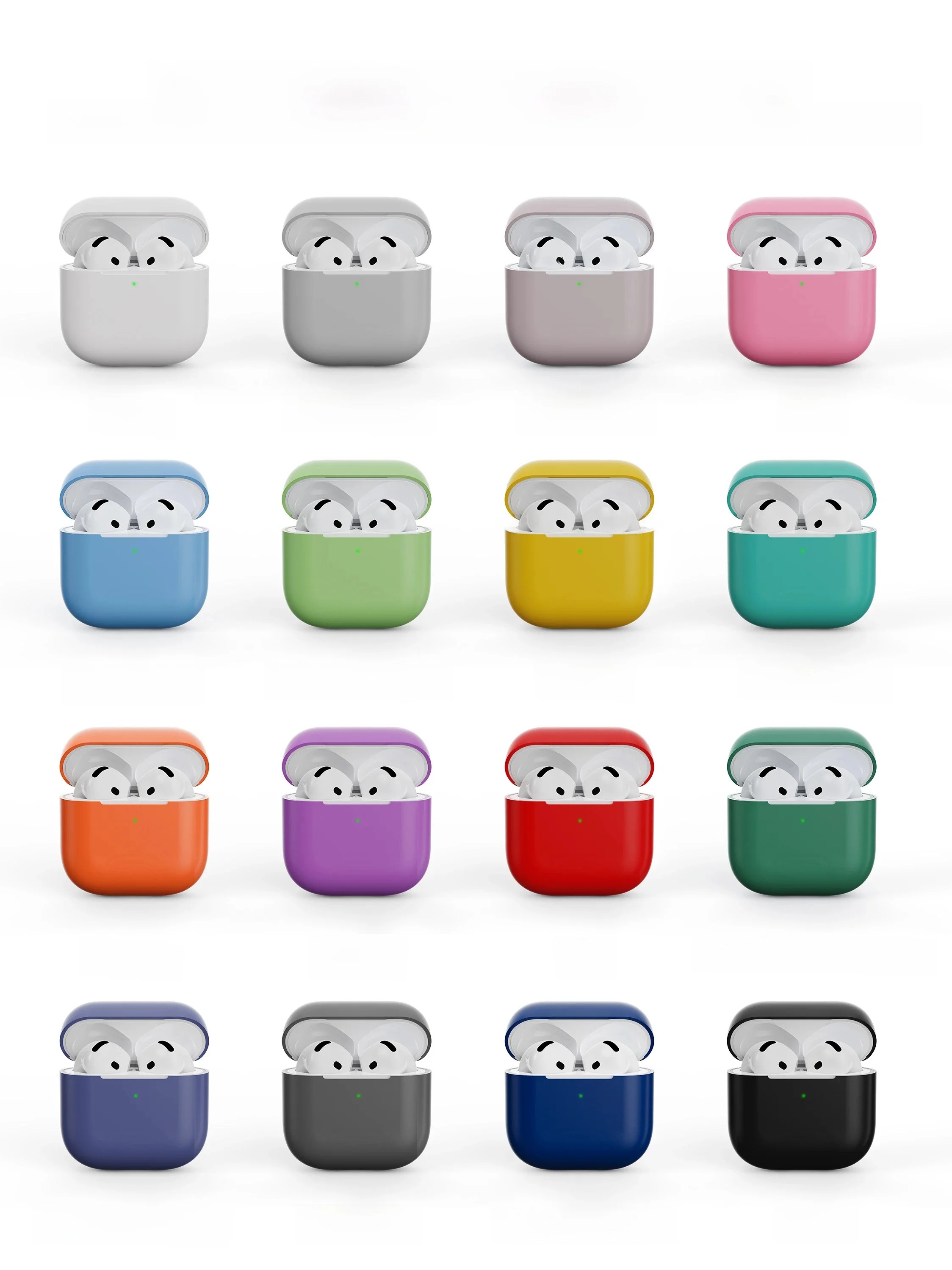 Étuis pour écouteurs Airpods 4, étui pour écouteurs, boîte de protection souple pour Airpods 4 2024