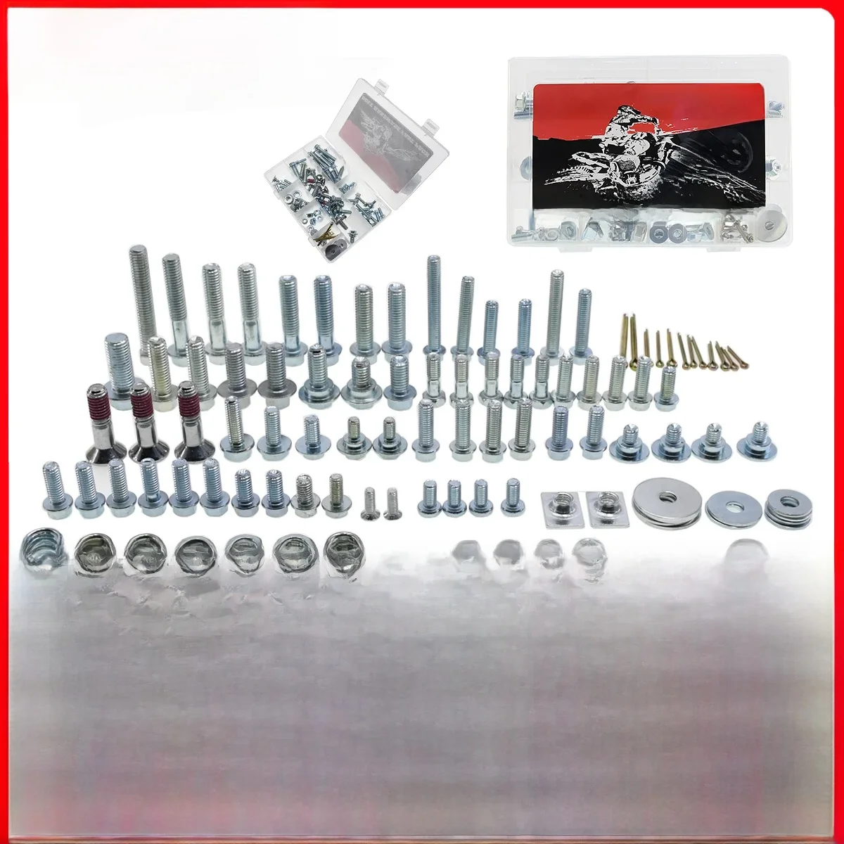 AliExpress PRO AODB Dirt bike Fairing Fender Screw Bolt Kit Set For HONDA CR CRF CRF-R CRF-RX CRF-X 125 150 200 250 300 350 400 450 2003-2024 2025