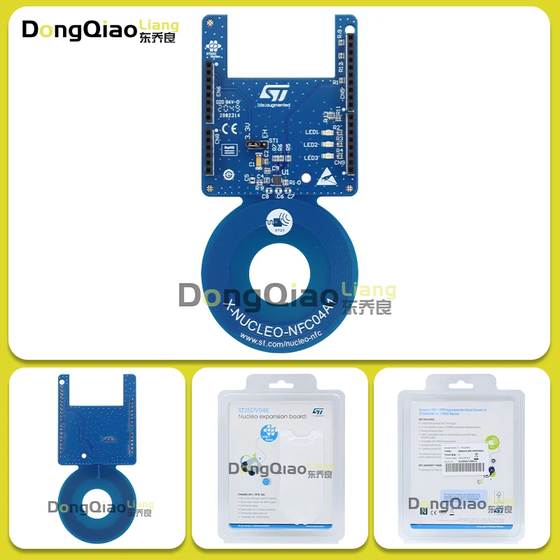 In-Stock Direct Purchase: X-NUCLEO-NFC04A1 ST25DV04K Dynamic NFC/RFID Tag IC Expansion Board