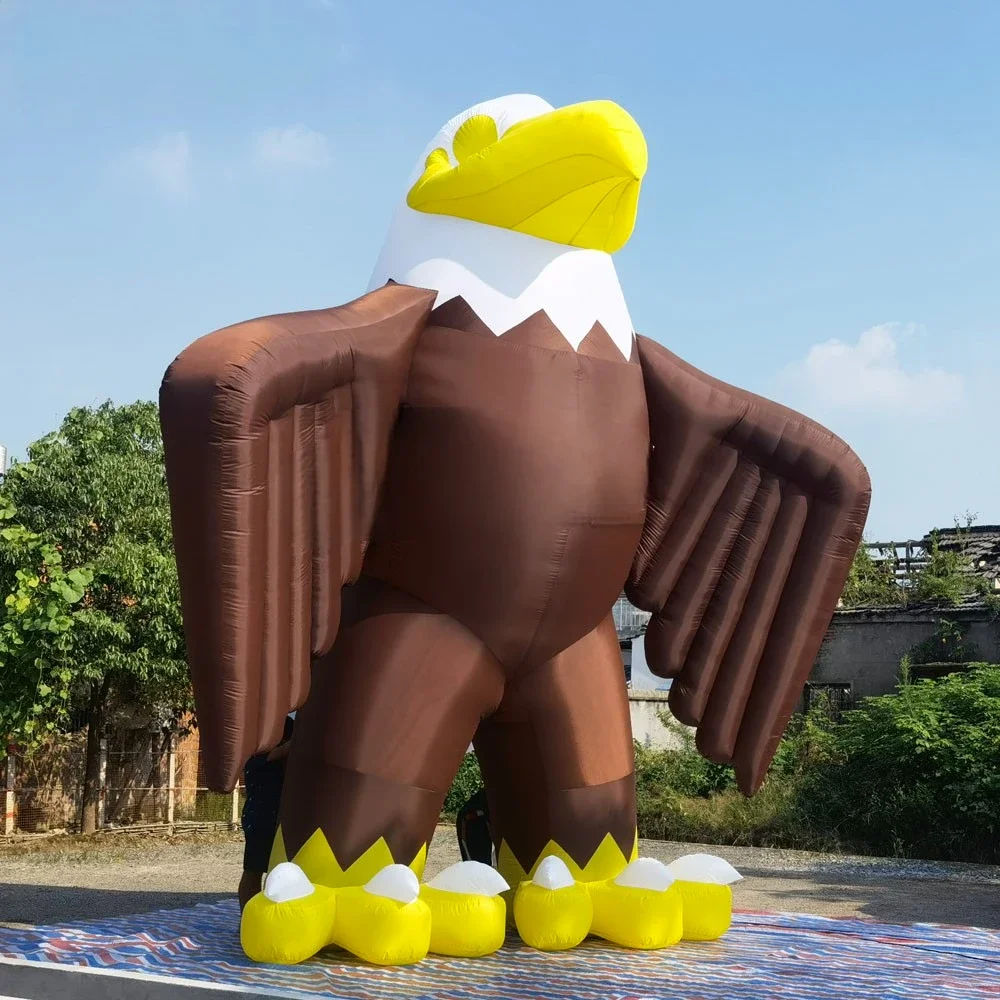 

High Quality Giant Inflatable Eagle Mascot Advertising Inflatable Eagle Balloon Customized Bird Animal For Event Decoration