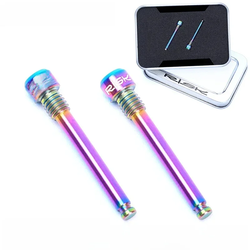 AliExpress RISK M4 Threaded Titanium Alloy Retainer Pin Inserts, Hydraulic Disc Brake Bolt, MTB Road Bicycle Caliper Screw Fit Ultegra Magura