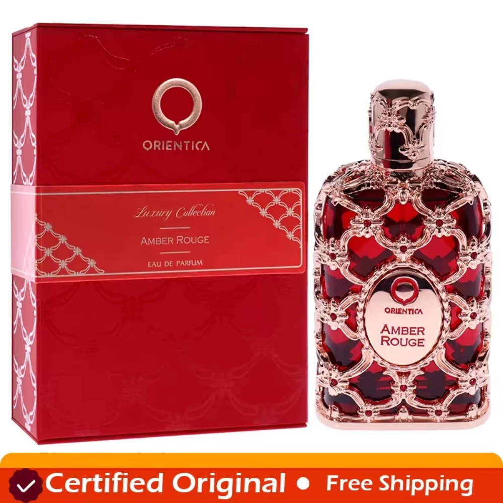 

Orientica Amber Rouge Eau de Parfum (80ml) – Unisex, Long-Lasting Fragrance