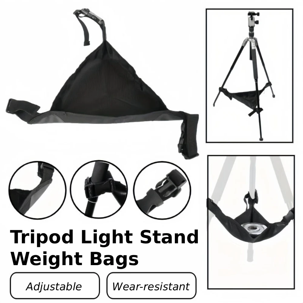 For Tripod Heavy Duty Stone Bag Photography Light Stand Balance Sandbags with Quick Release Buckle Photo Studio Accessory