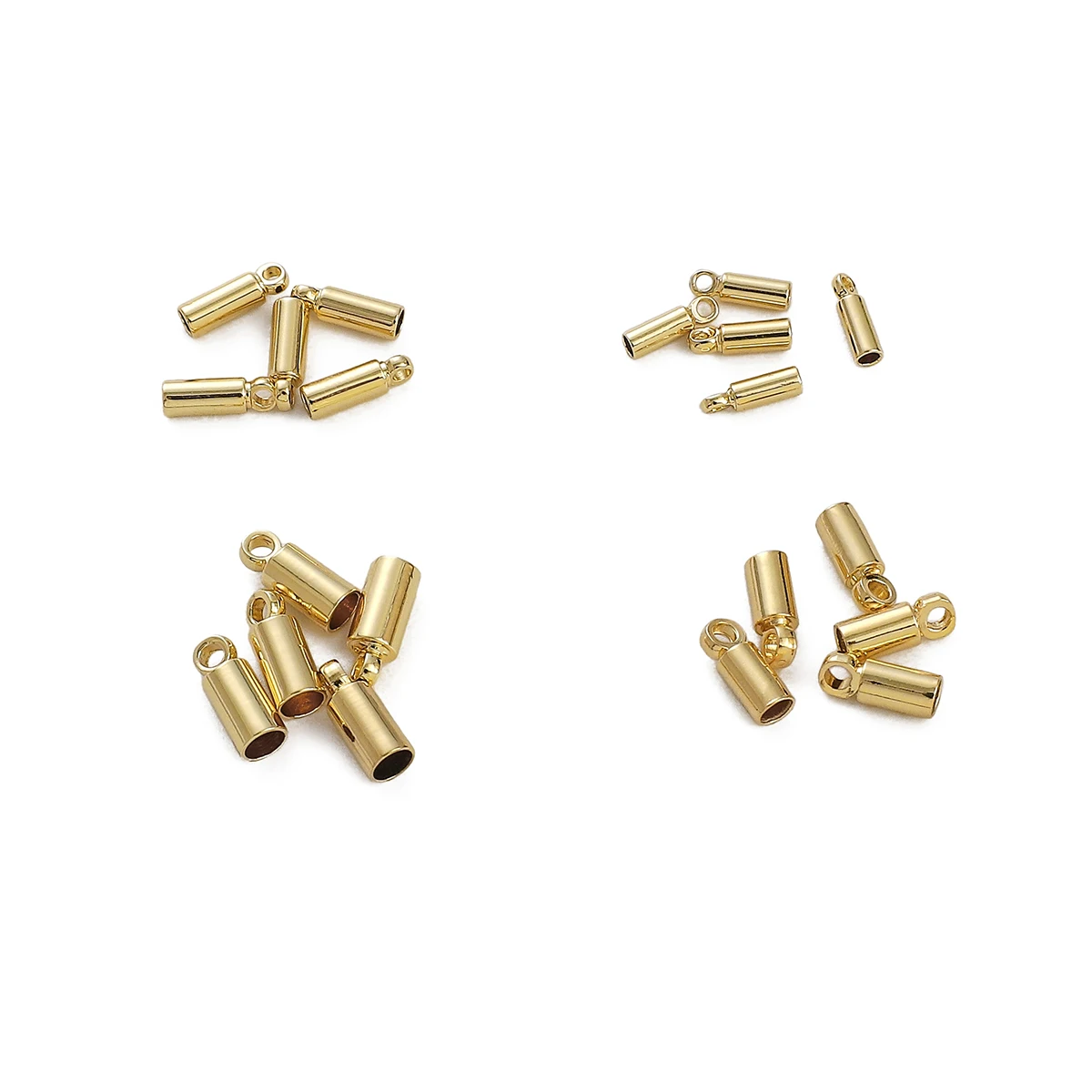 4pcs Copper Code Connection Closure Buckle, Used For DIY Bracelet And Jewelry Making Supplies