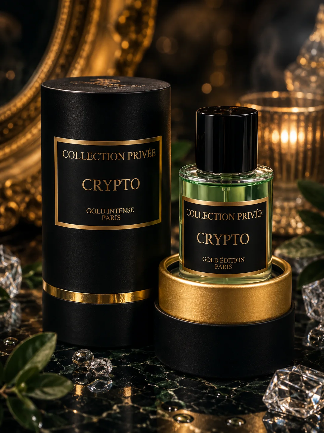 Crypto Eau de Parfum 50ml Collection Privée Gold Intense