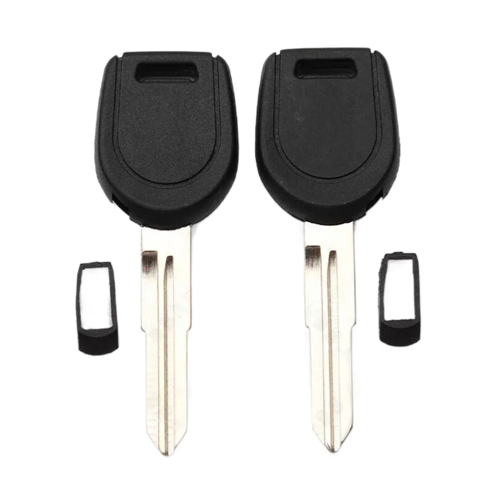 

5pcs Blank Key Replacement Transponder Car Key Shell Case For Mitsubishi Remote Key Right Blade