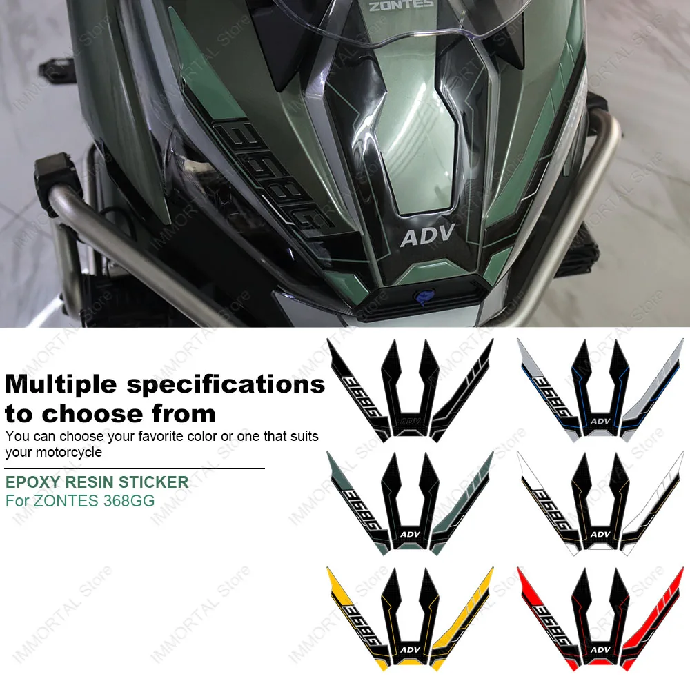 

Front Mouth Protection Sticker For ZONTES 368G 2025 3D Resin Protective Sticker Scratch Resistant Sticker