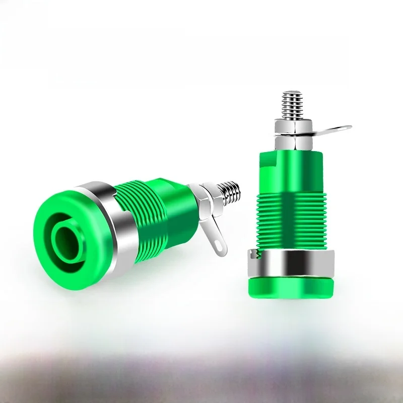 Panneau haute tension de sécurité 4mm, trou de prise banane, courant 32A, connecteur terminal, ouverture de prise 12mm