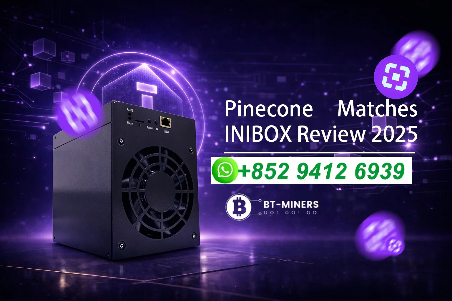 

Buy 3 get 2 free High Stability Inibox 850Mh/s 480W Initverse Low Power Home Miner VersaHash Algorithm Crypto Mining Machine Eff