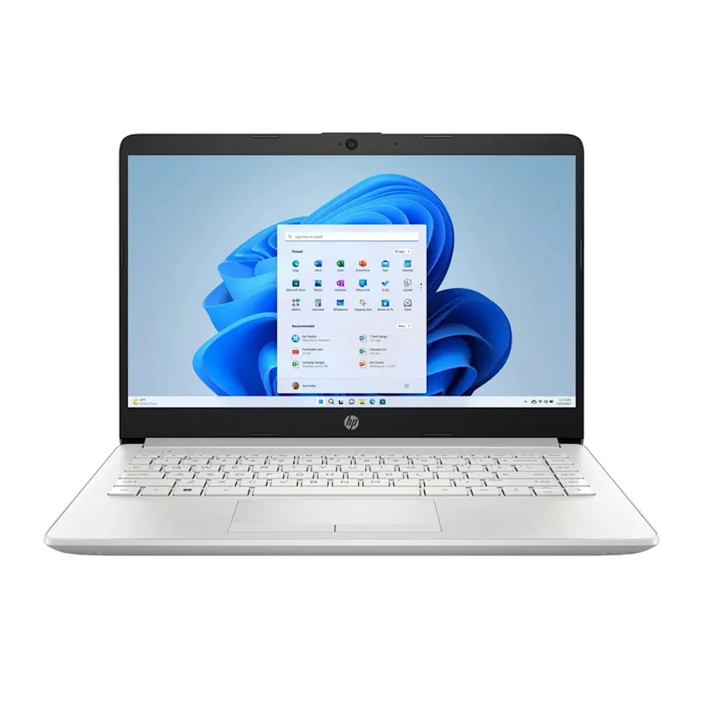 Laptop Hp 14" Intel Celeron N4120 4Gb Ram 64Gb Emmc Silver