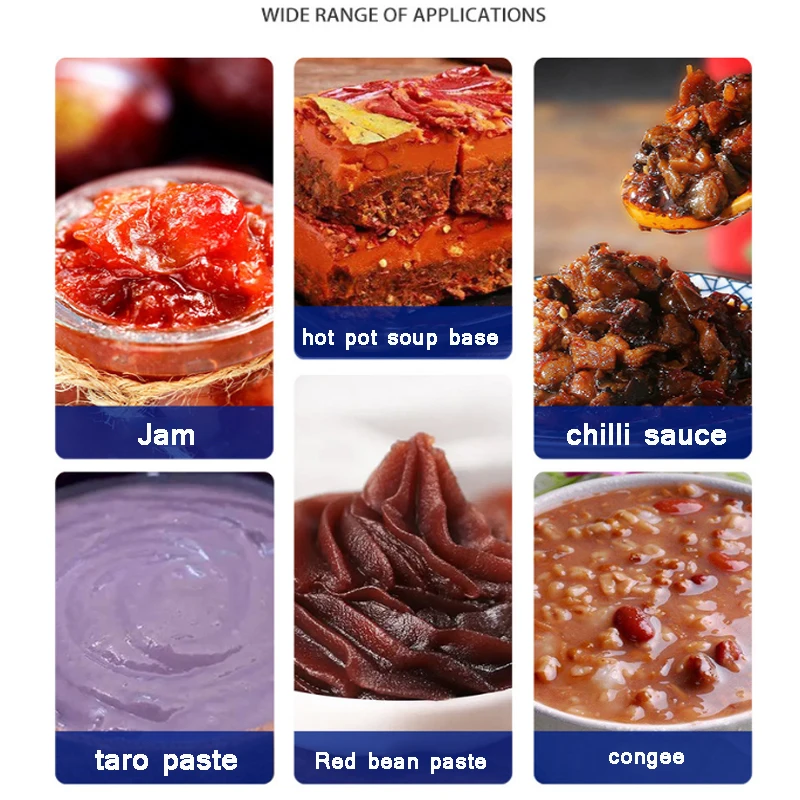 Máquina para freír salsa de ternera y Chile, Wok de Gas, calefacción y agitación semiautomática, hilo de carne multigarra comercial, Wok de agitación