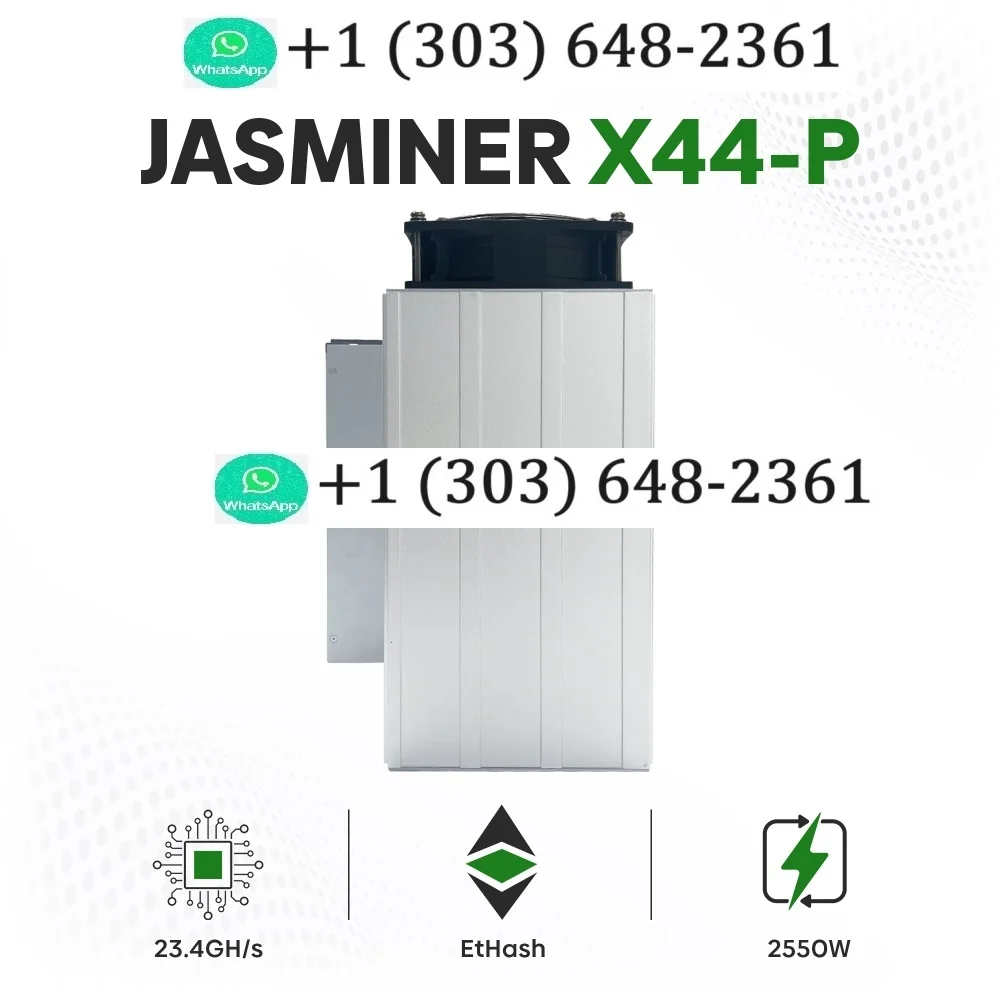 READY TO SHIP NEW Jasminer X44-p (23.4GH/s) EtHash Miner - New