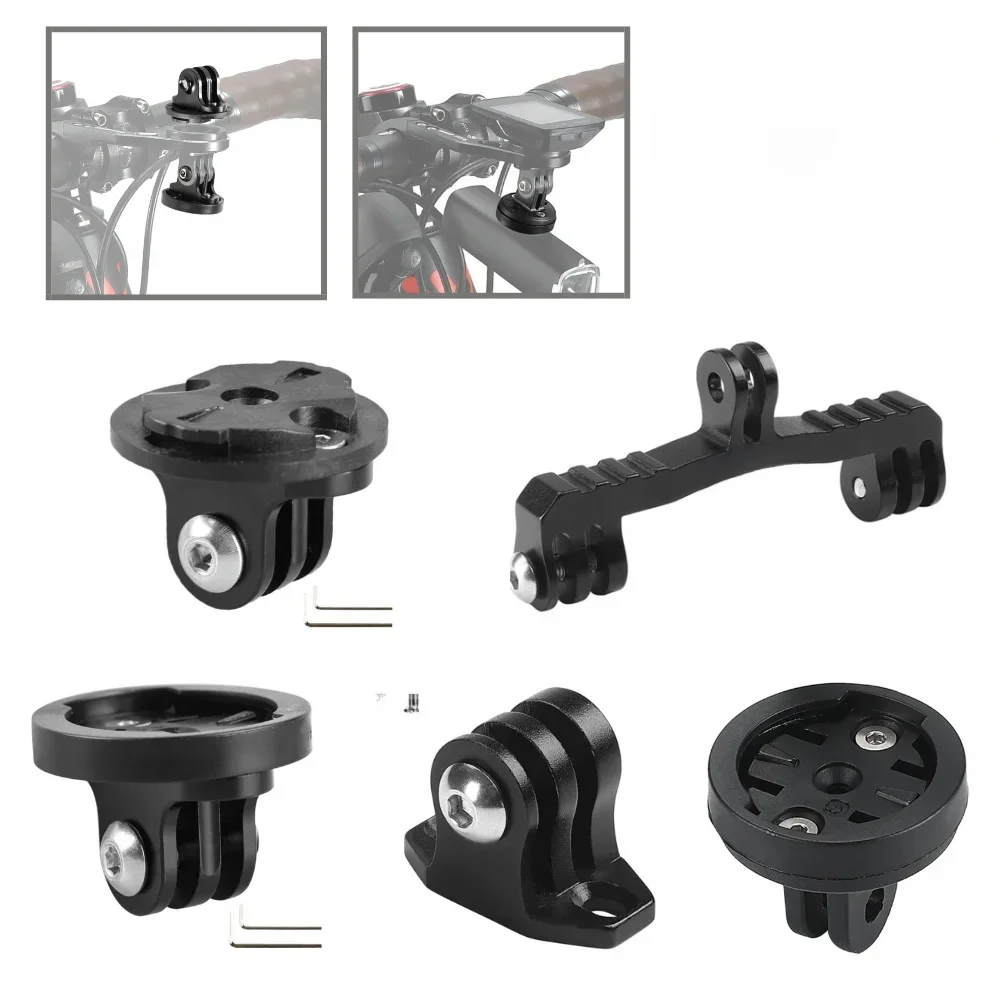 AliExpress VKTECH Bike Camera Mount Holder Bracket Adapter Cycling Front Light Bracket Camera Stand Bike Computer Holder Adapter for Garmin Gopro