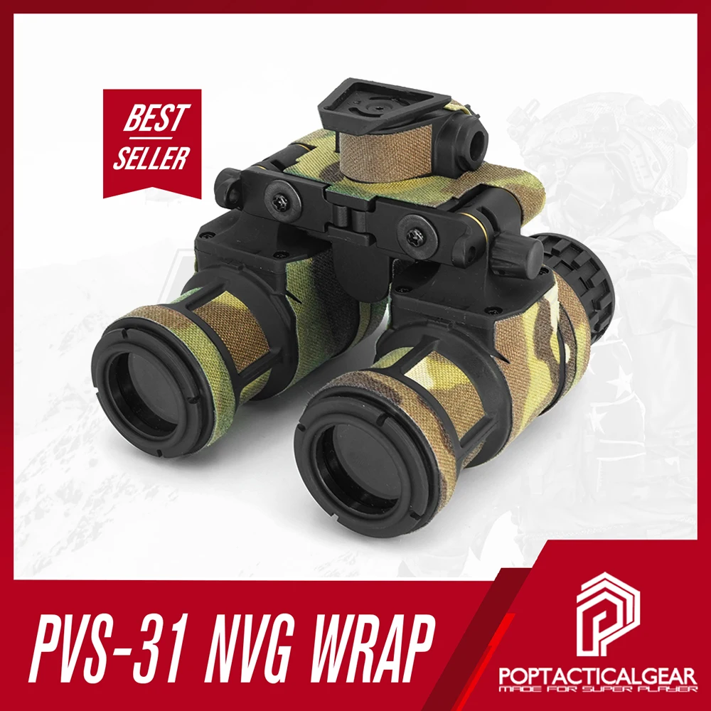 SPECPRECISION Tactical Camouflage Sticker Wrap For PVS-31 Night Vision