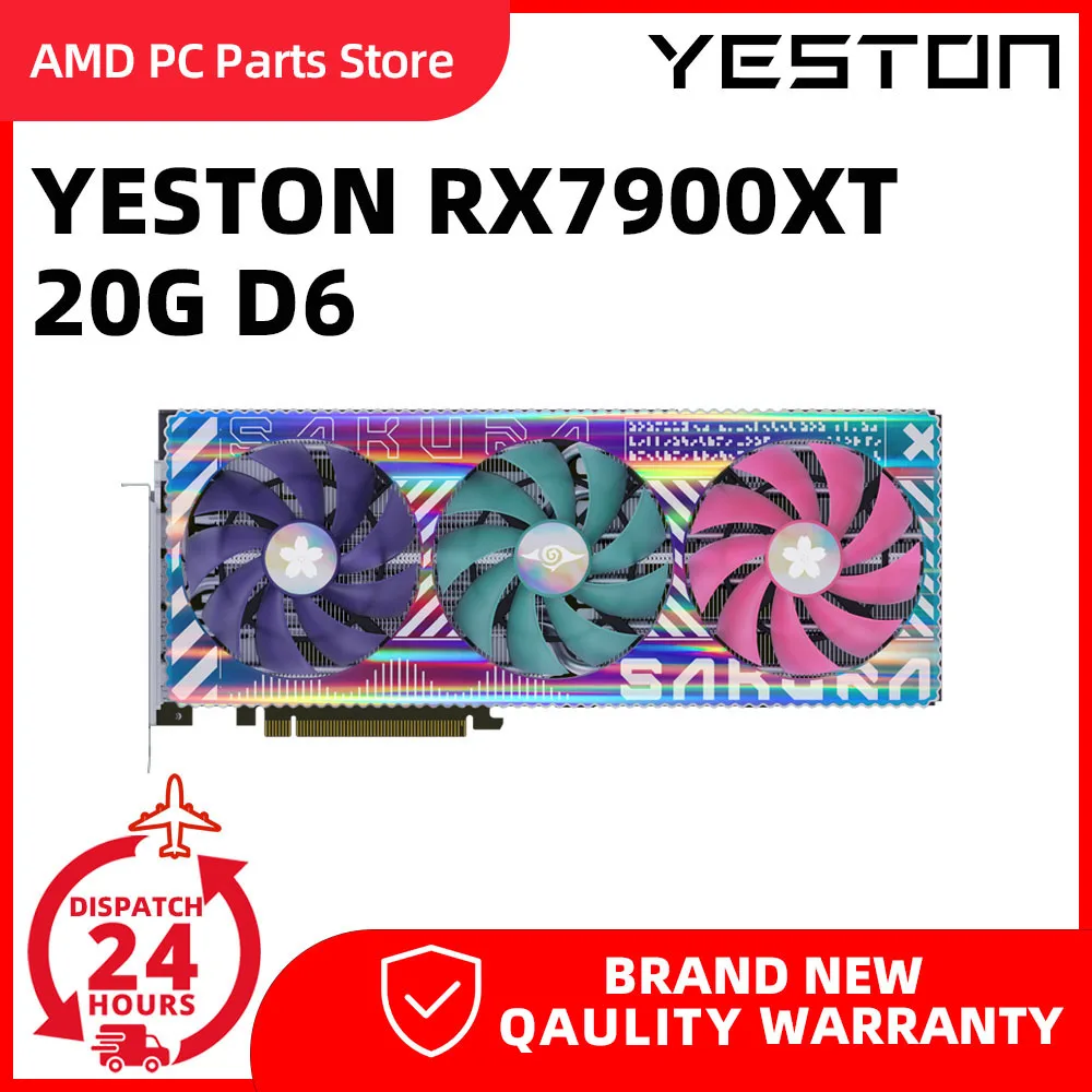 مراجعة وتحليل بطاقة الرسومات YESTON RX7900XT-20GD6: تجربة مثالية للاعبين والمهتمين بالحاسوب