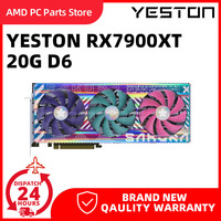 YESTON  RX7900XT-20GD6  Graphics Card  RX 7900 XTX Gaming GPU RGB placa de video видеокарта