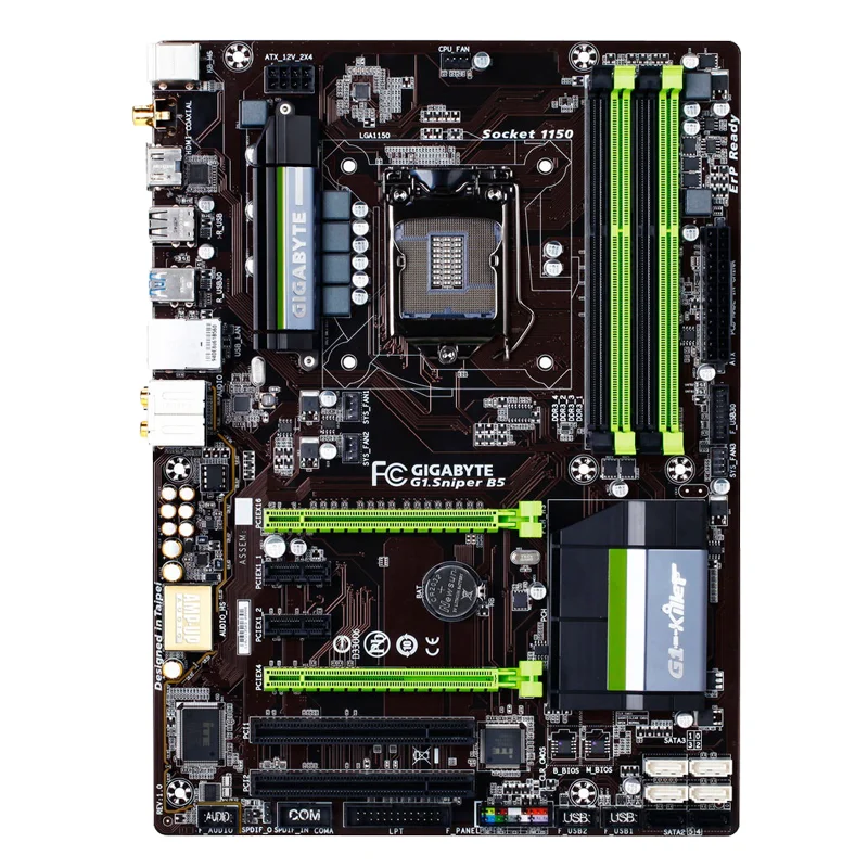 GIGABYTE G1 Gaming G1.Sniper B5 LGA 1150 Intel B85 HDMI SATA 6Gb/s USB 3.0 ATX Intel اللوحة الأم