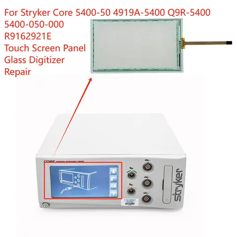 New Touch For Stryker Core 5400-50 4919A-5400 Q9R-5400 5400-050-000 R9162921E Touch Screen Panel Glass Digitizer Replacement