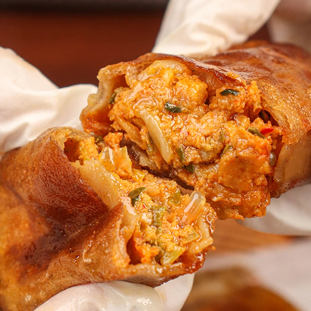 괴물용량 김치메밀전병 1.7kg