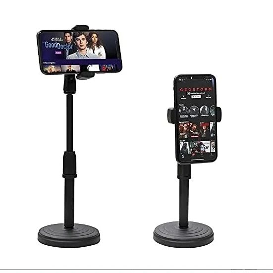 Suporte Celular Tripé Smartphone Mesa Portátil Selfie 360º