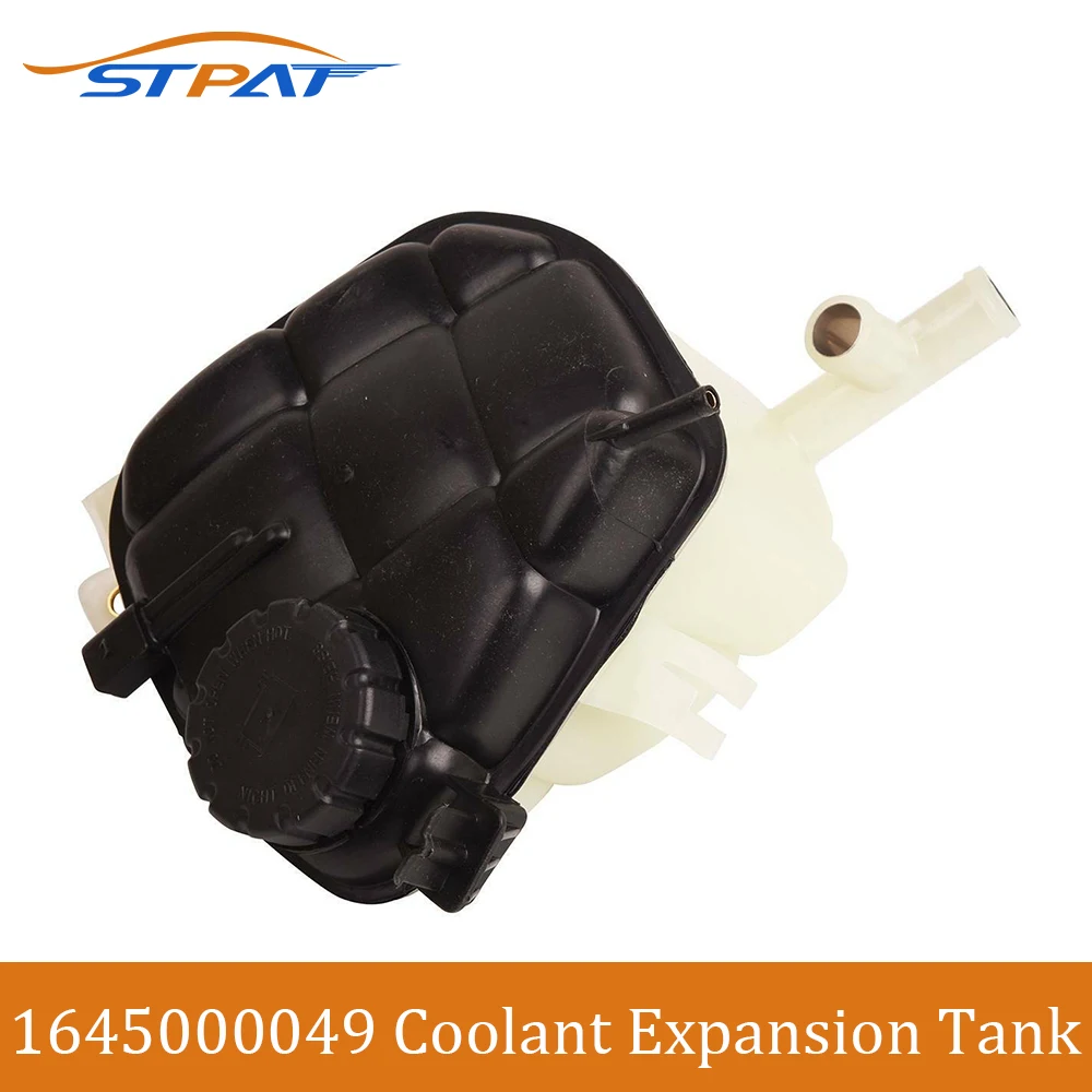 STPAT 1645000049 164 500 0049 2105010715 2105010615 Coolant Expansion Tank with Sensor & Cap For Mercedes-Benz W164 GL GL320 ML