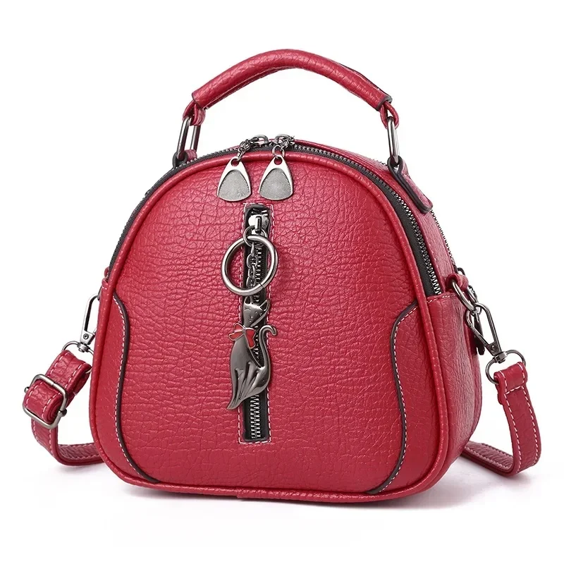 Nowa modna małe torebki damskie torba na ramię ze skóry PU kobieca urocza torebka listonoszka Crossbody — zdjęcie 2