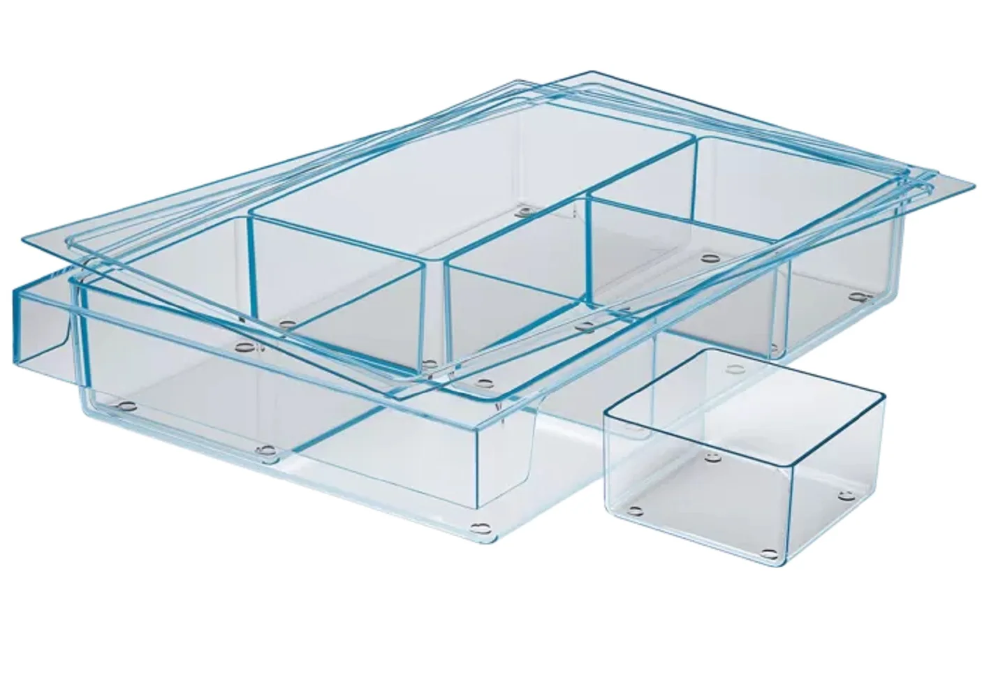 

12009635 Bosch Refrigerator KSZ10010 Cold/Snack Box Accessory Drawer Breakfast Drawer Set