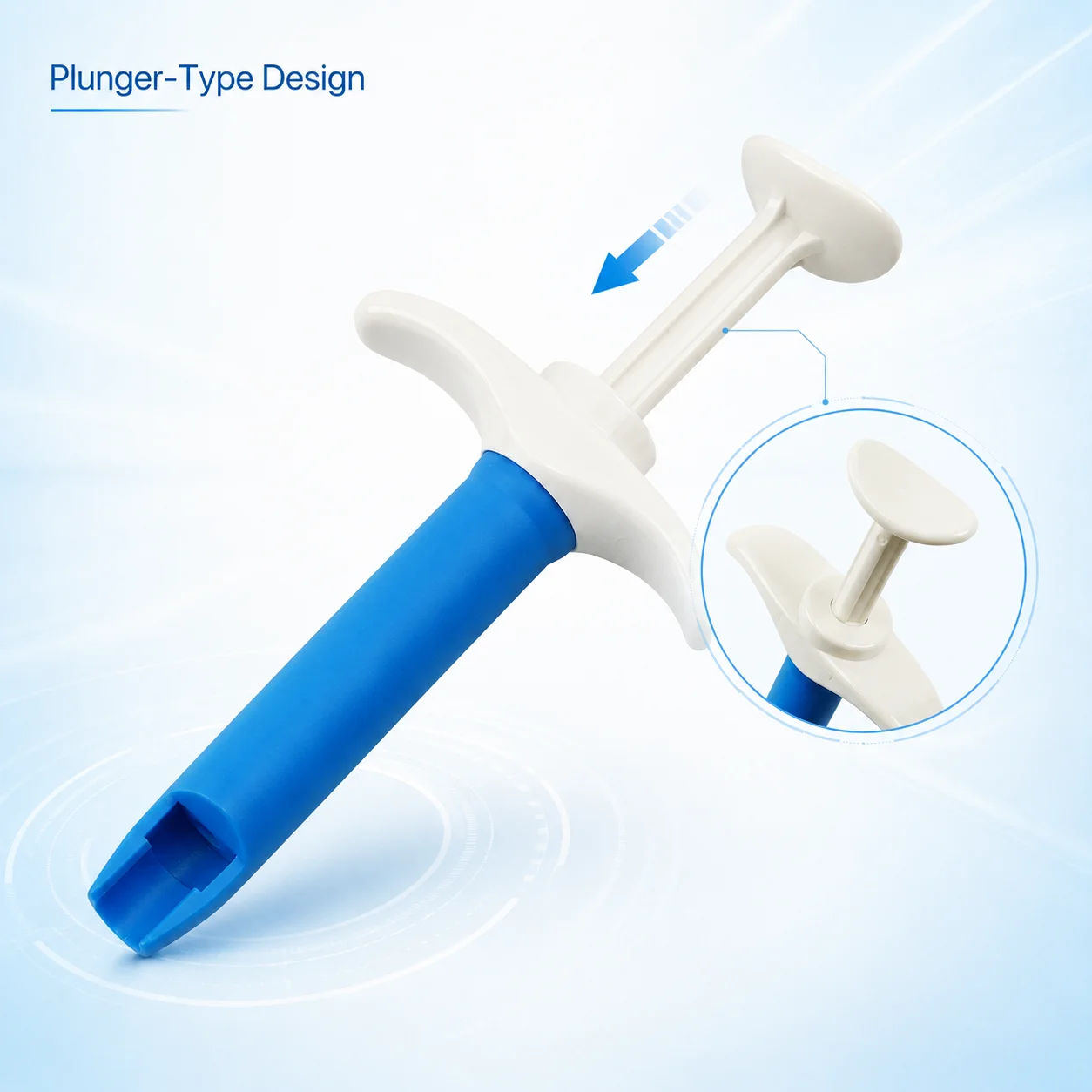 Autoclavable Dental Composite Resin Pusher Injection Applier Capsule Tubes Plug Syringe Dispenser Restoration Filling Tool