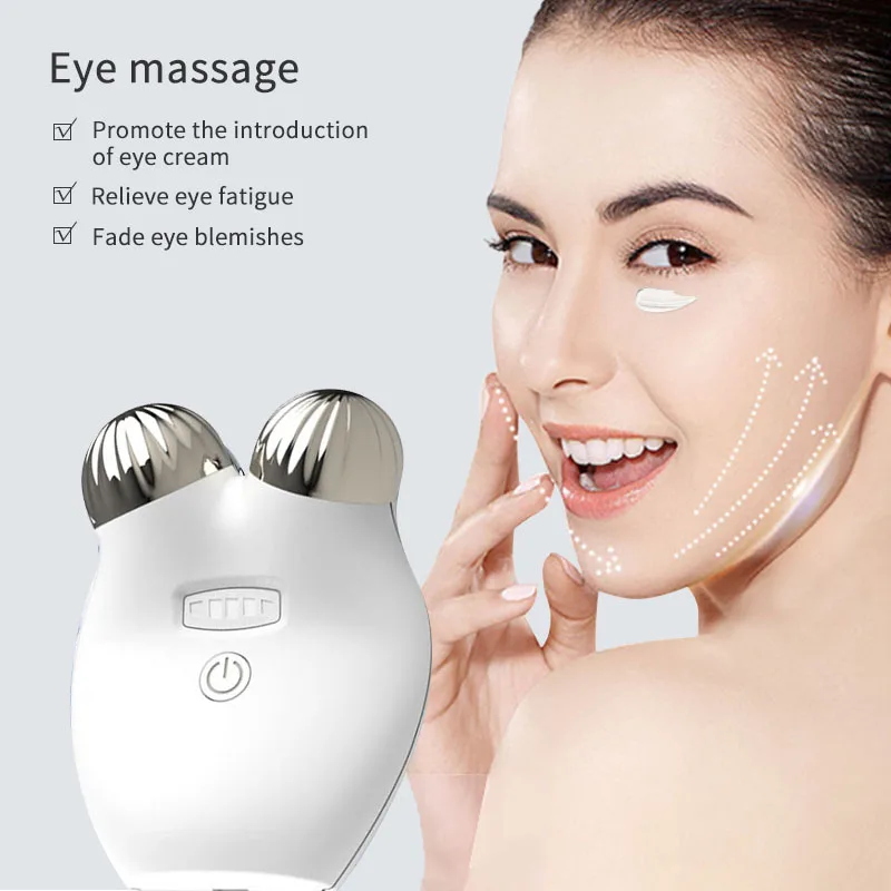 Masseur à microcourant pour l'éclairage de la peau et la promotion de la microcirculation, appareil de beauté à usage domestique, soins quotidiens, outil de Massage du visage