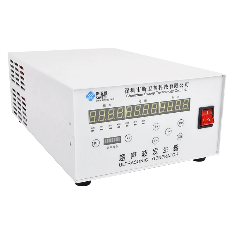 SIWEEP 40kHz Industrial Ultrasonic Cleaning Machine Generator Immersible Transducer Tank Submersible Cleaner Power Box