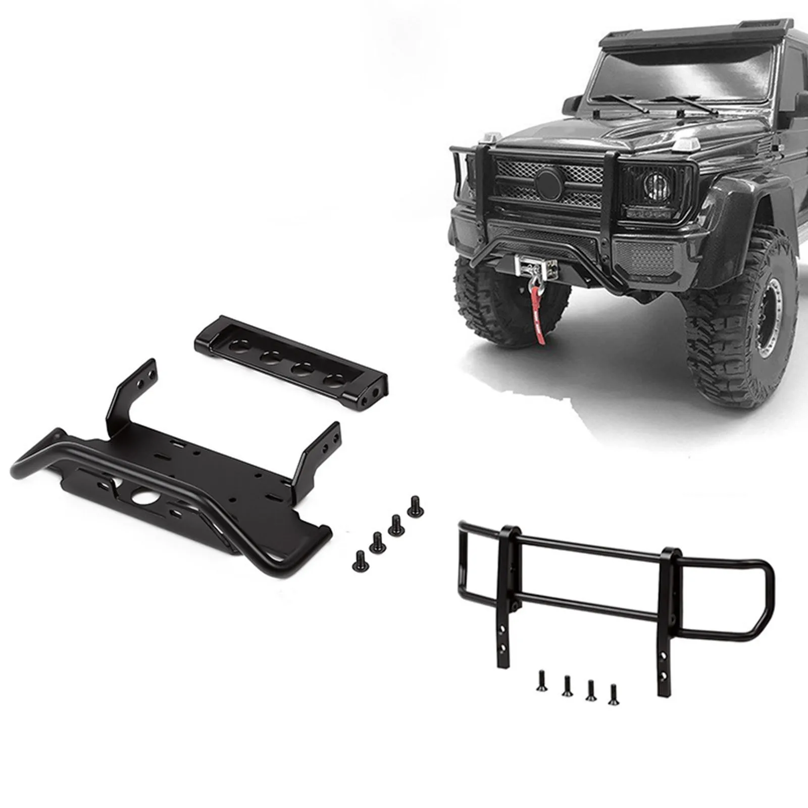 para-choque-dianteiro-de-metal-para-trx6-g63-trx4-g500-6x6-escala-1-10-rc-crawler-pecas-de-para-choque-superior-e-inferior-dianteiro-acessorios-de-atualizacao