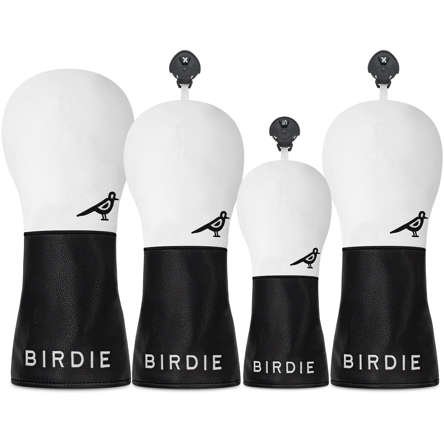 1pc/4pcs Little Bird Design Style Golf Club Covers for Driver, Fairway, Hybrids - Head Covers for Golf Clubs