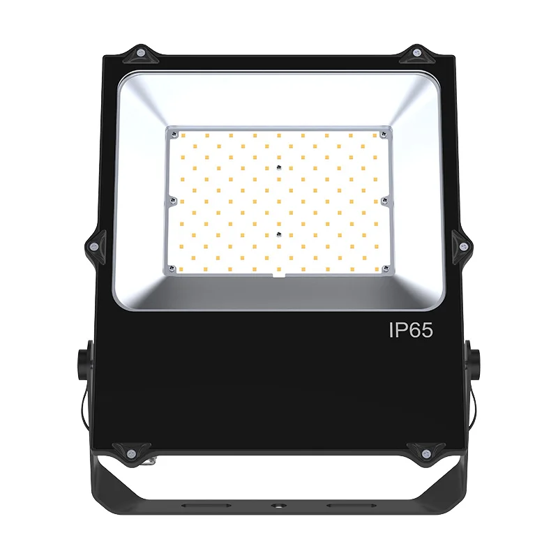 Luz de inundação ao ar livre para outdoor, lâmpada industrial, design moderno, IP66, 150W, 150W