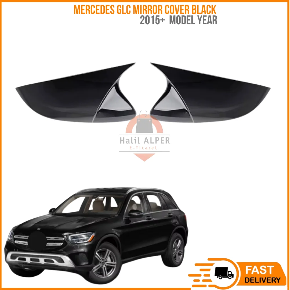 For Mercedes GLC mirror cover black 2015 + A quality modified design affordable car parts high quality