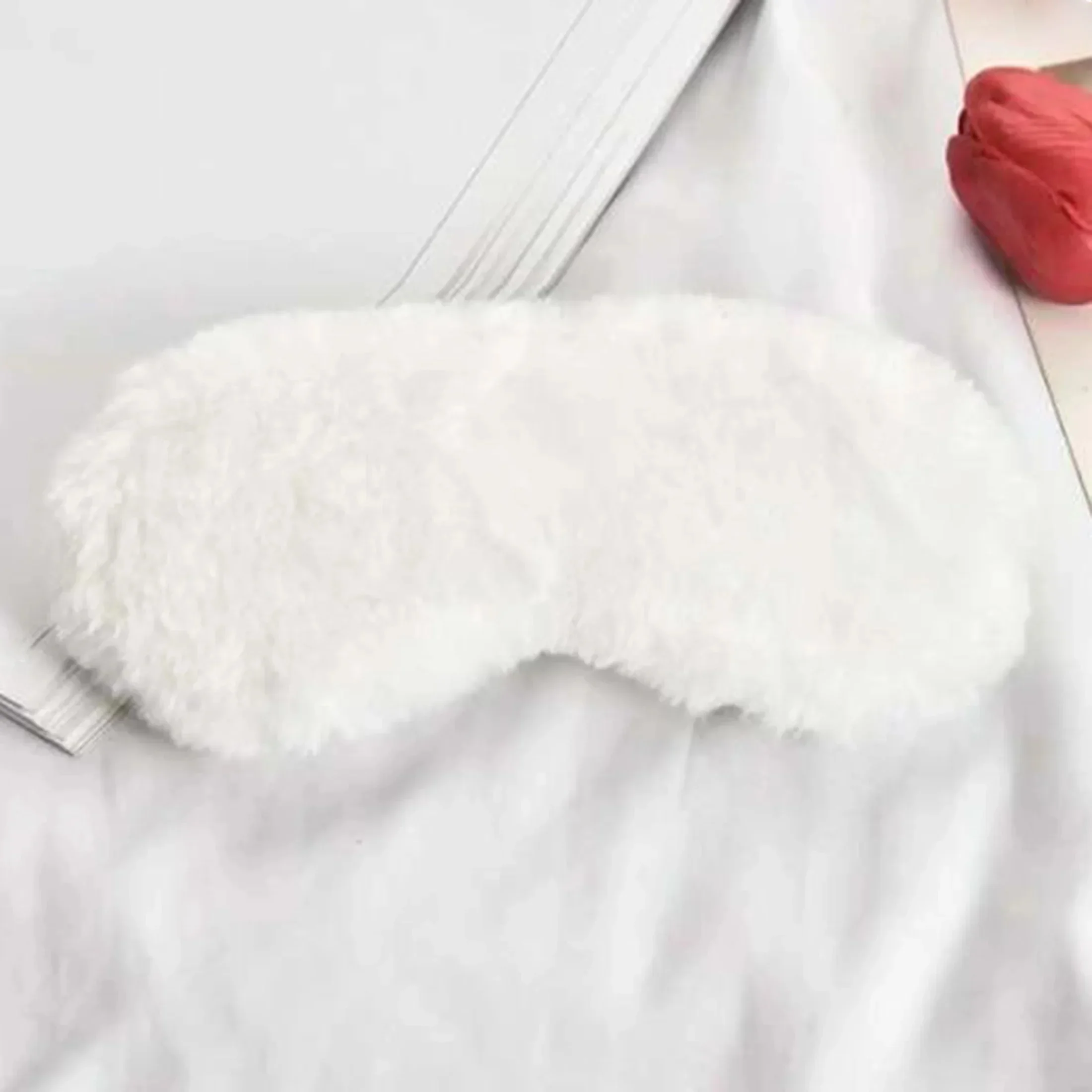 Masque de sommeil en soie, doux et lisse, pour les yeux, couverture d'ombrage de voyage, repos, relaxation, bandeau pour les yeux, aide au sommeil, 1 pièce