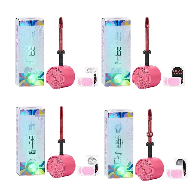 AliExpress Ridenow New models Metal nozzle Tpu Inner Tube Metal Nozzle External Thread Tube 700x18-32c Road Bike Inner Tire