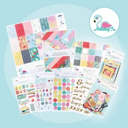 Creative Path Value Pack na zestaw do scrapbookingu rzemiosło papierowe zestaw tworzenie kartek seria torba na akcesoria Journal Decoration Lucky Box