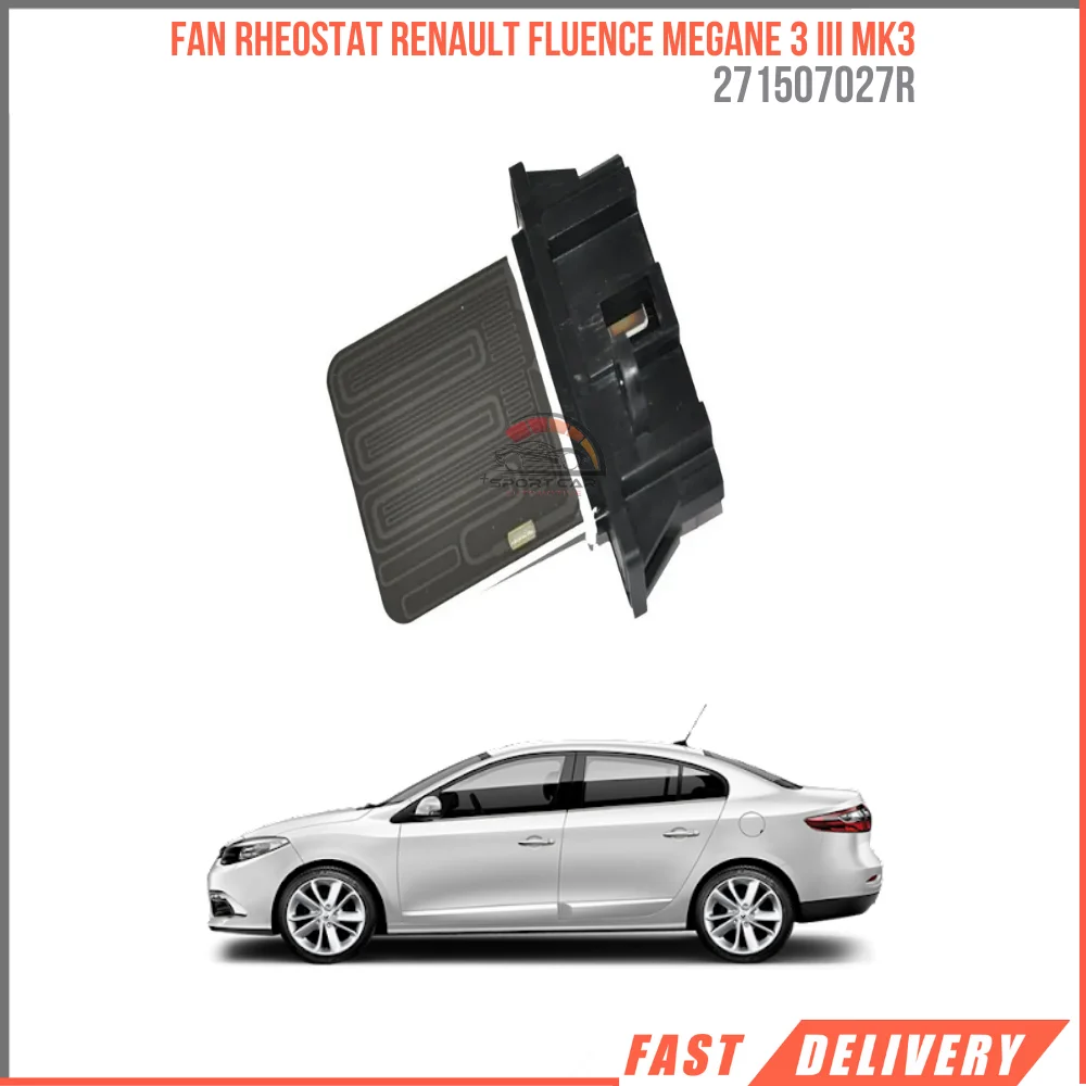 

For Fan Rheostat Renault Fluence Megane 3 III MK3 Oem 271507027R fast shipping high quality from warehouse