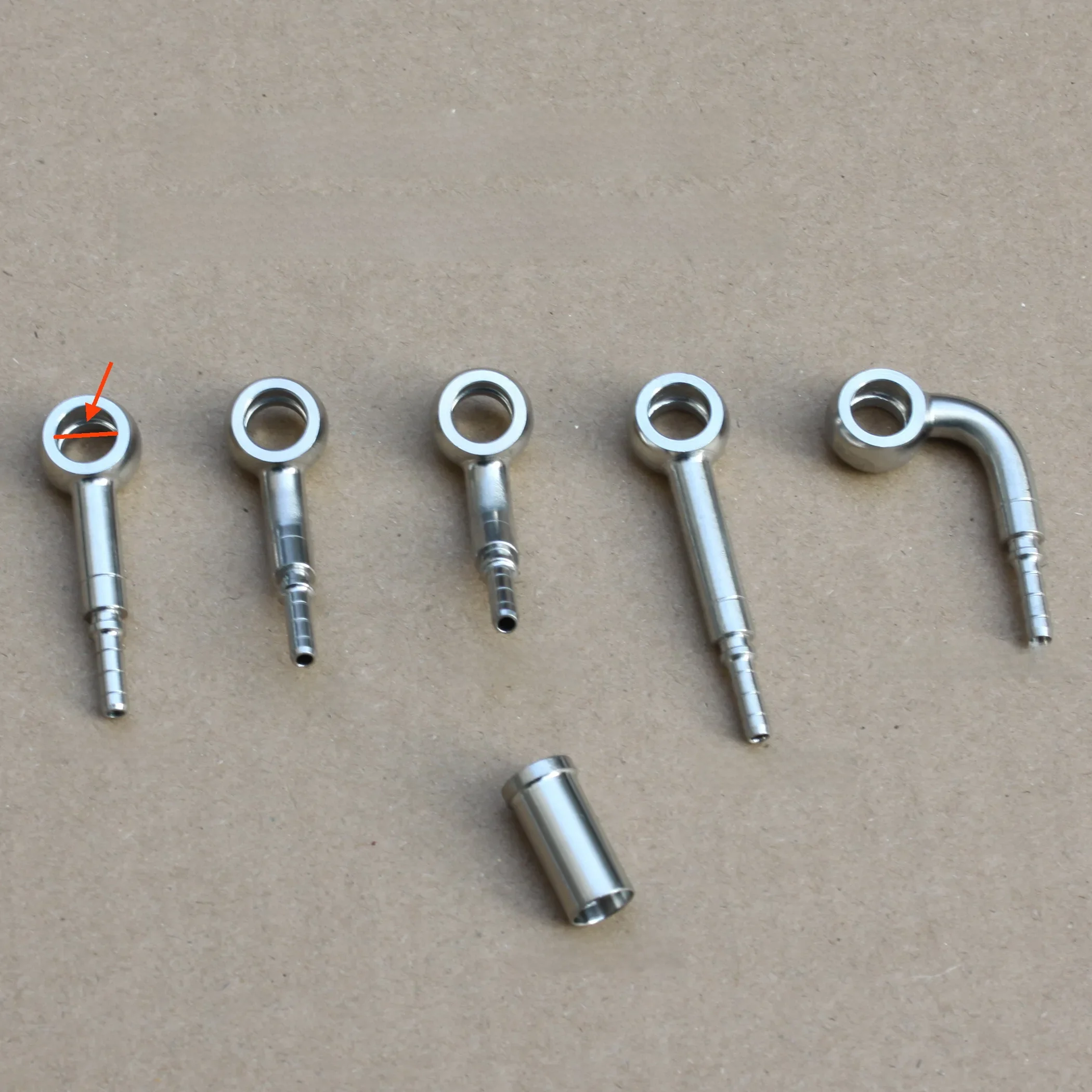 AliExpress 8MM Stainless Banjo Fittings for Motorcycle Motor Bike Racing Car Hydraulic AN3 Braided Brake Clutch Oil Hose Line